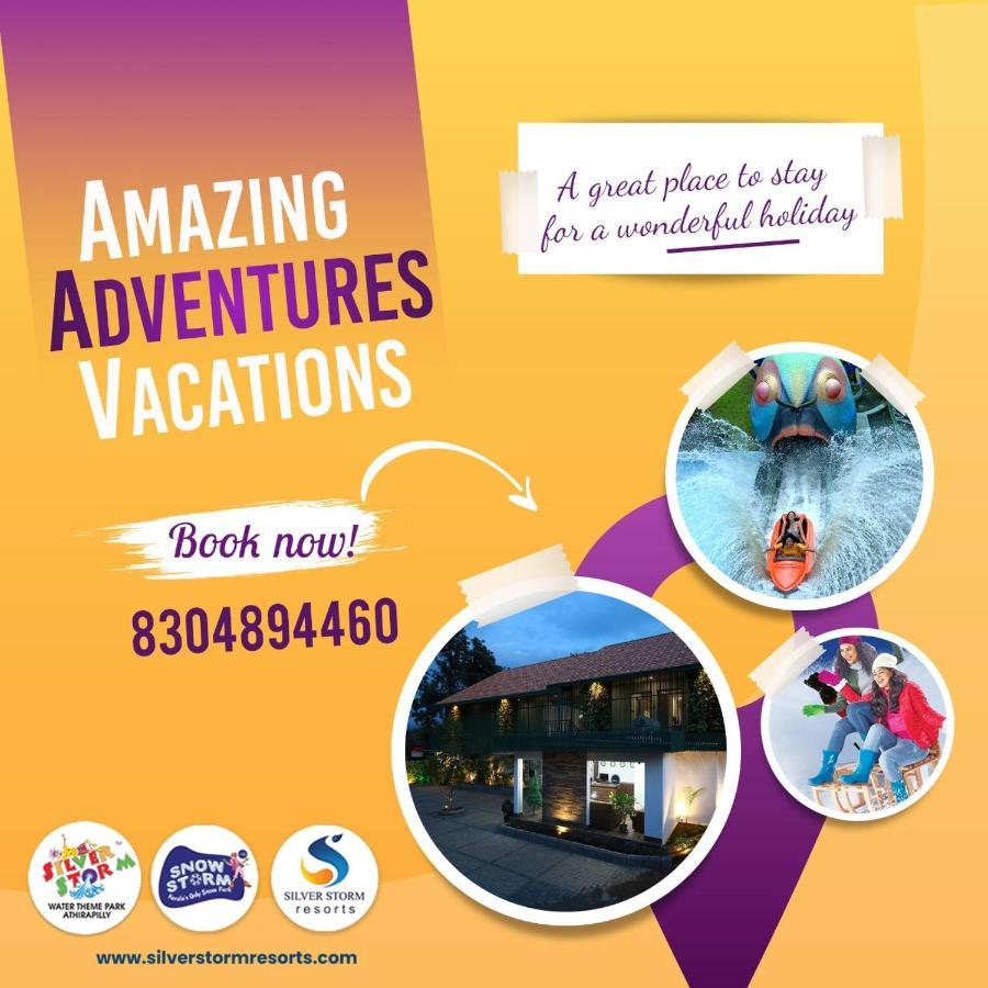 Silver Storm Resort Athirappilly Exteriör bild